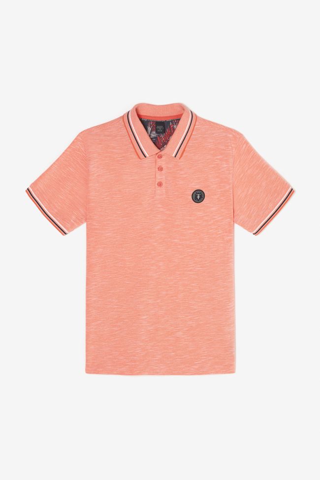 Bares Men's Polo in Salmon | Buster McGee