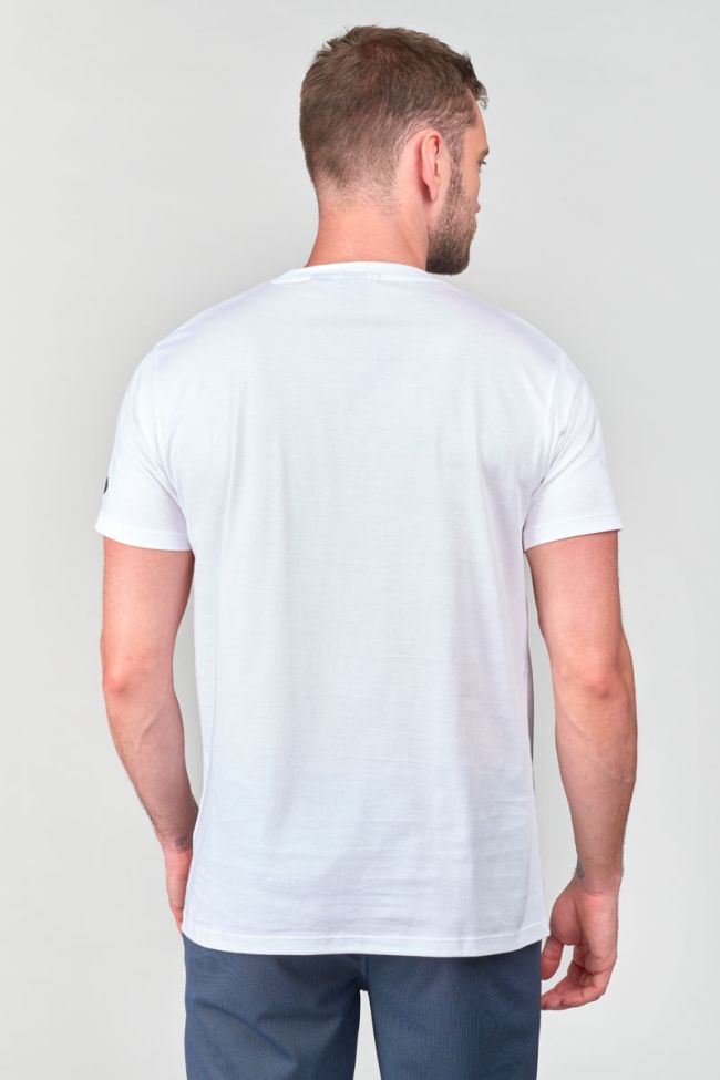 Jake Printed Tee in White | Buster McGee Daylesford