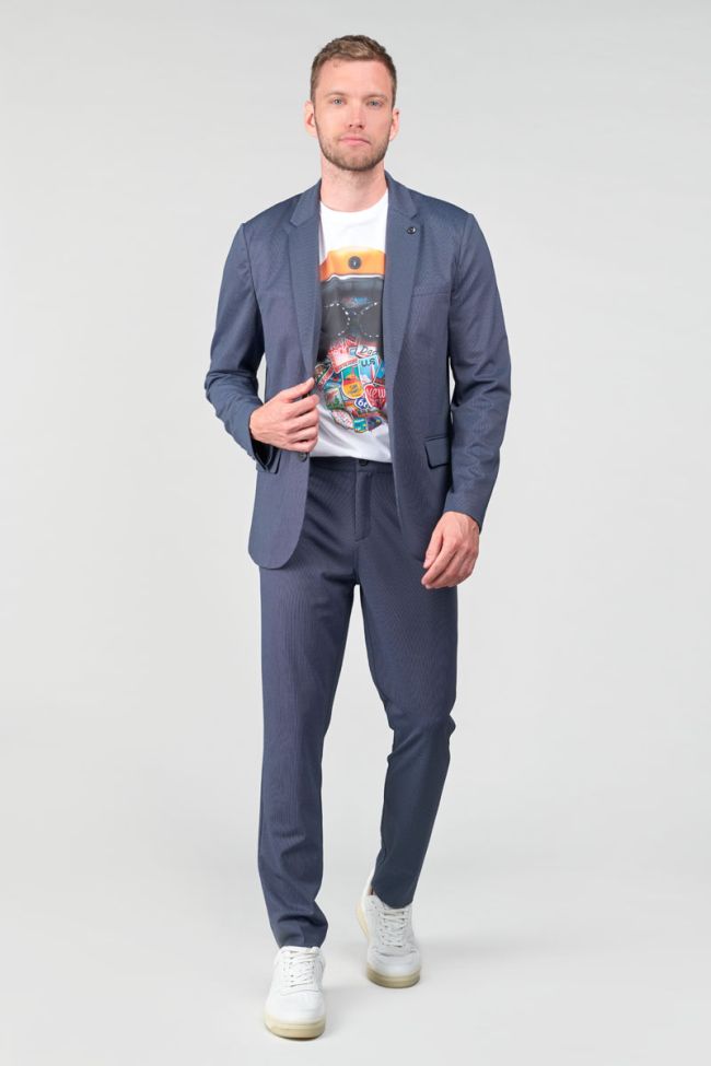 Le Temps des Cerises Misar Blazer in Blue | Buster McGee Daylesford