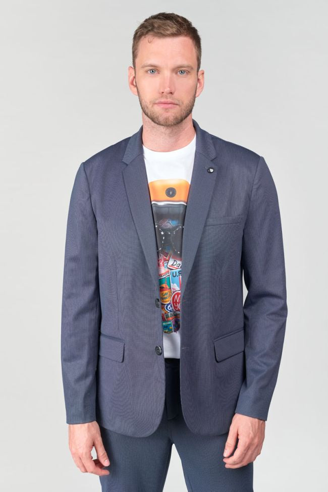 Le Temps des Cerises Misar Blazer in Blue | Buster McGee Daylesford