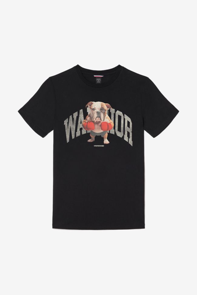 Wells Printed Tee in Black | Buster McGee Daylesford