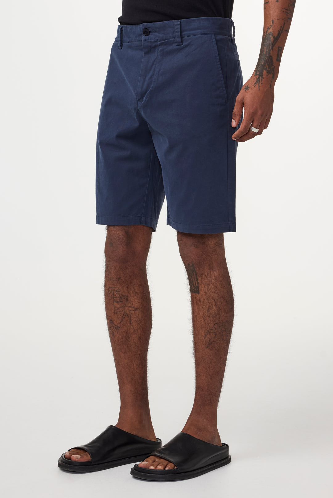 NN07 Crown Shorts 1090 in Navy Blue