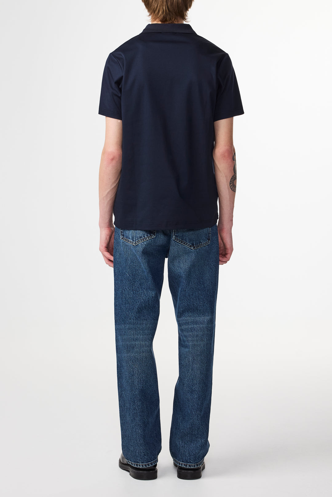 NN07 Paul 3525 SS Polo in Navy Blue | Buster McGee