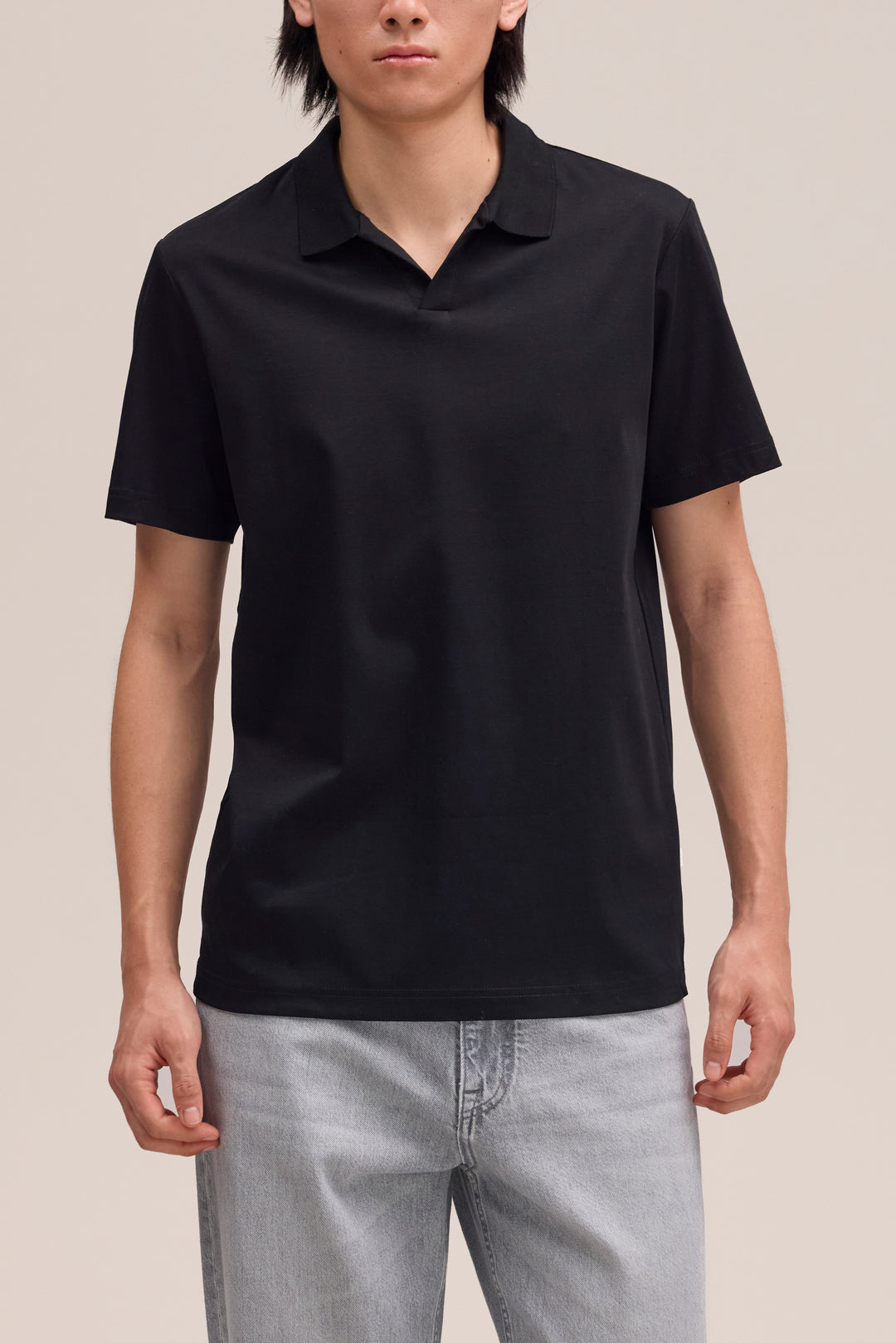 NN07 Paul 3525 SS Polo in Black