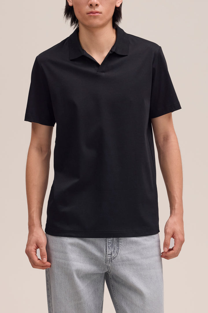 NN07 Paul 3525 SS Polo in Black