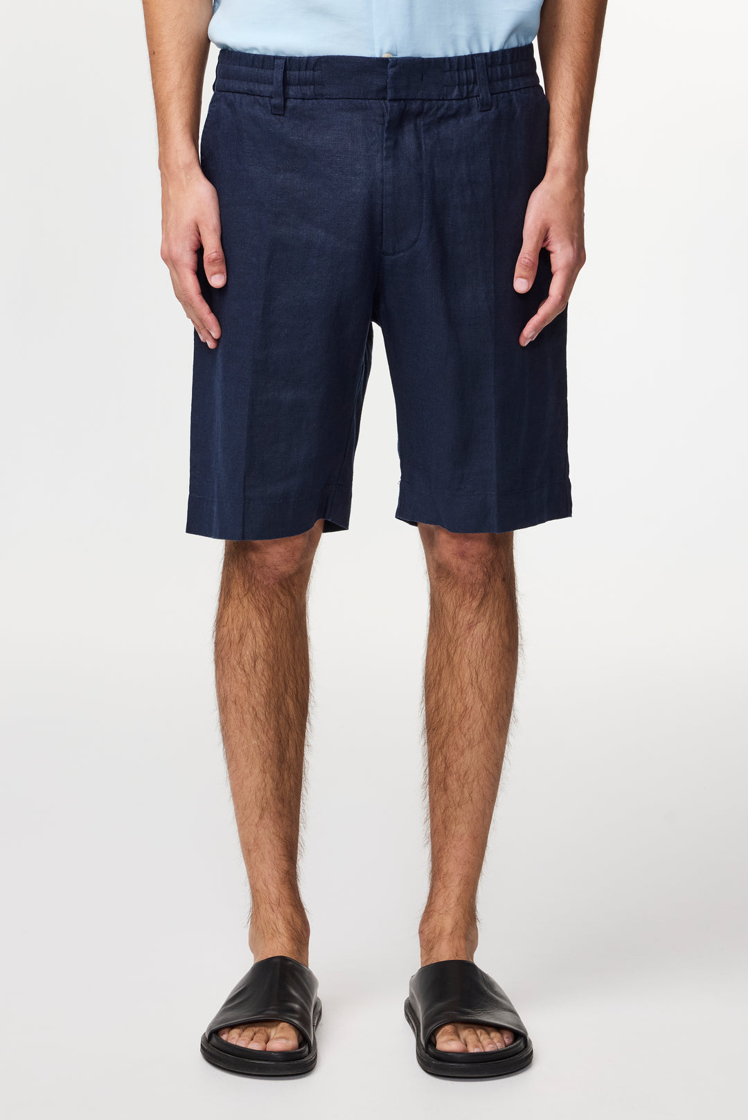 NN07 Billie 1454 Shorts in Navy Blue | Buster McGee