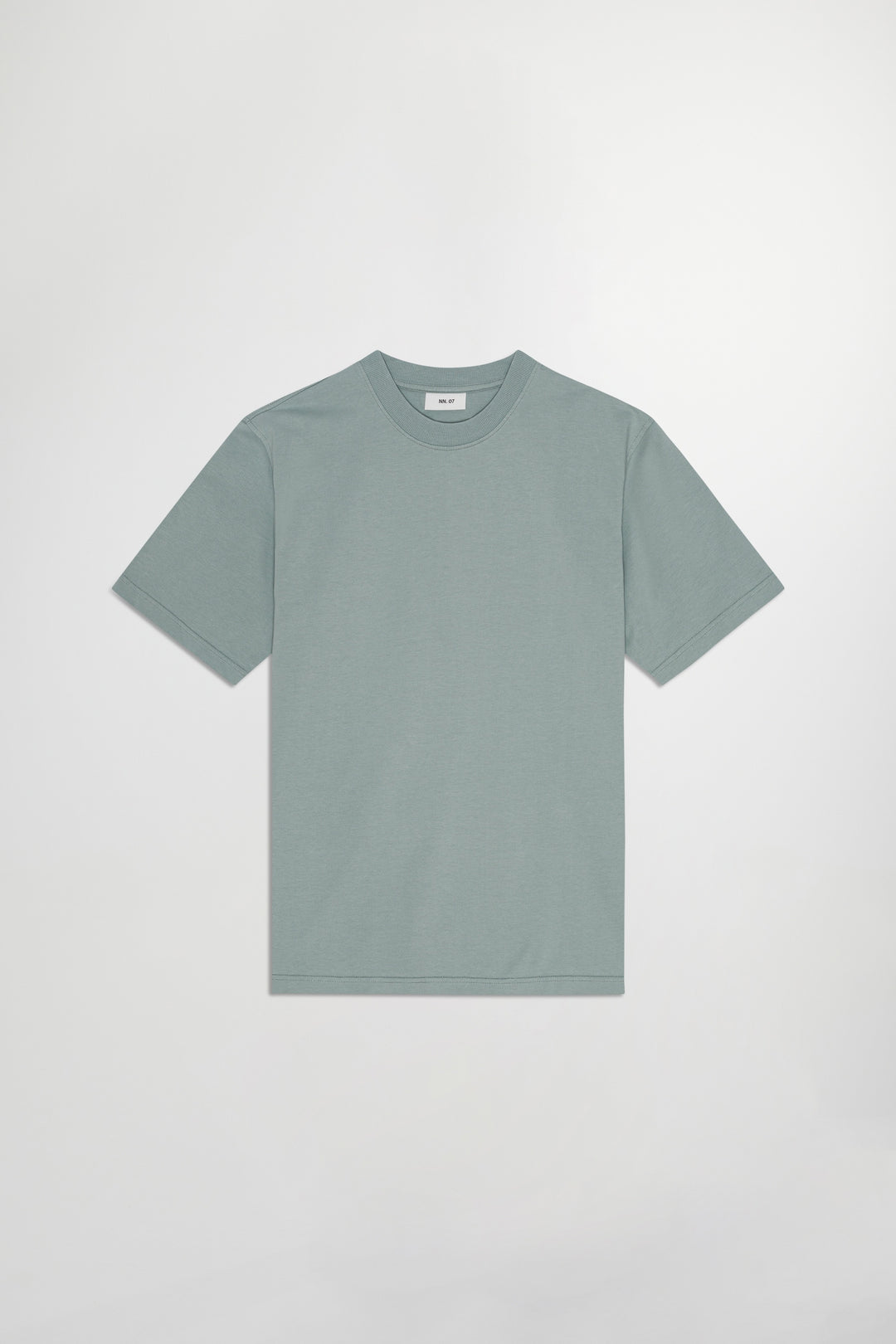 NN07 Adam Tee 3209 in Steely Blue | Buster McGee