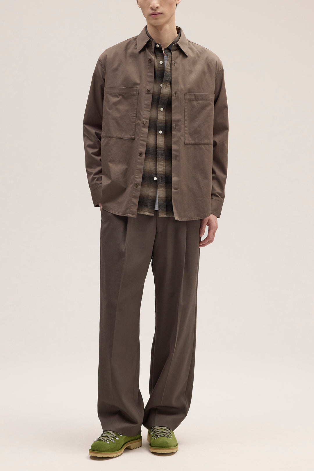 NN07 Freddy 5326 Longsleeve Shirt in Mable Husk | Buster McGee