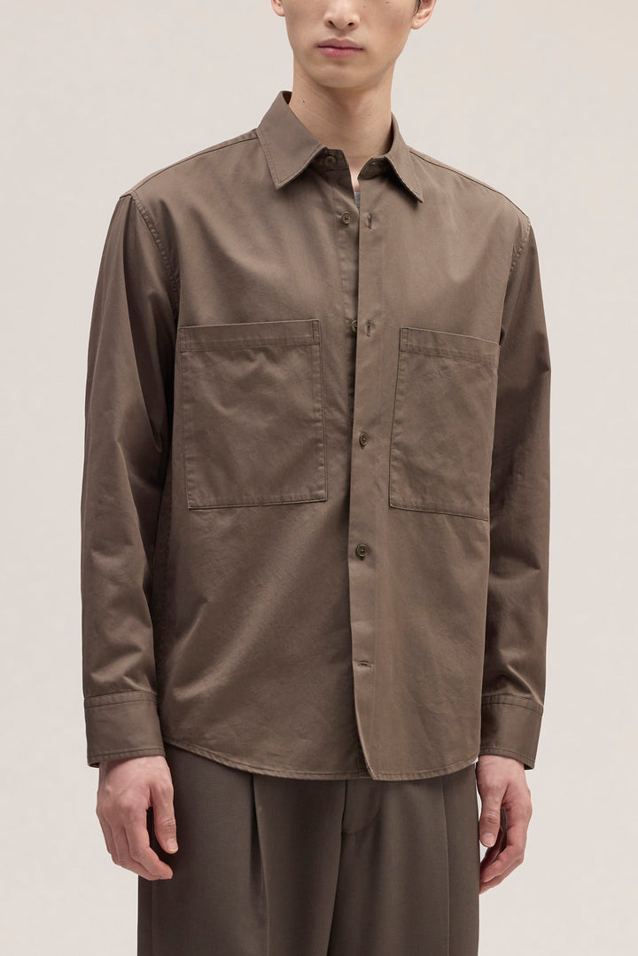 NN07 Freddy 5326 Longsleeve Shirt in Mable Husk | Buster McGee
