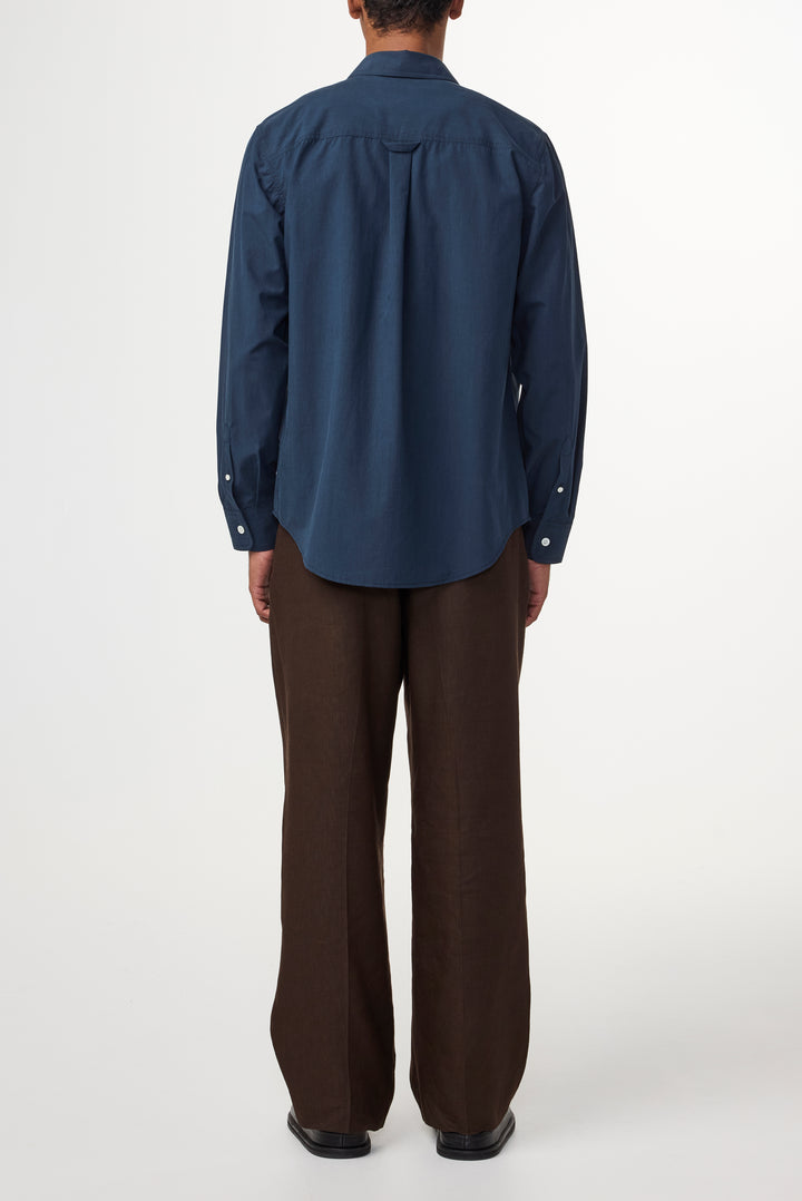 NN07 Colby 5329 Longsleeve Shirt in Navy Blue | Buster McGee 