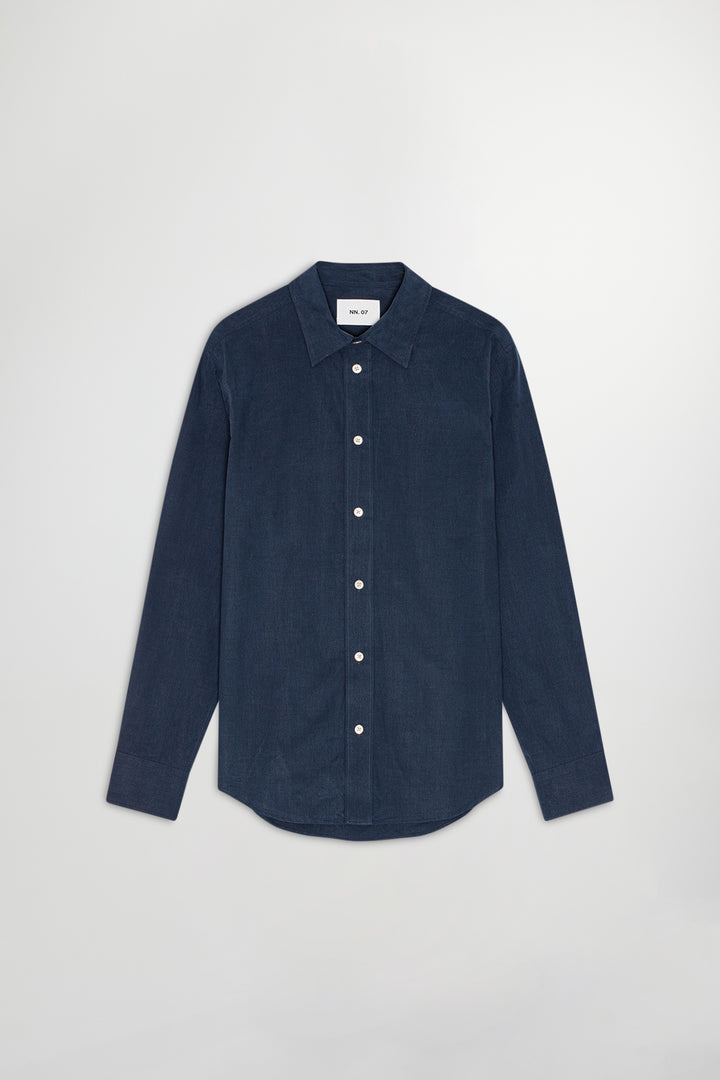 NN07 Colby 5329 Longsleeve Shirt in Navy Blue | Buster McGee 