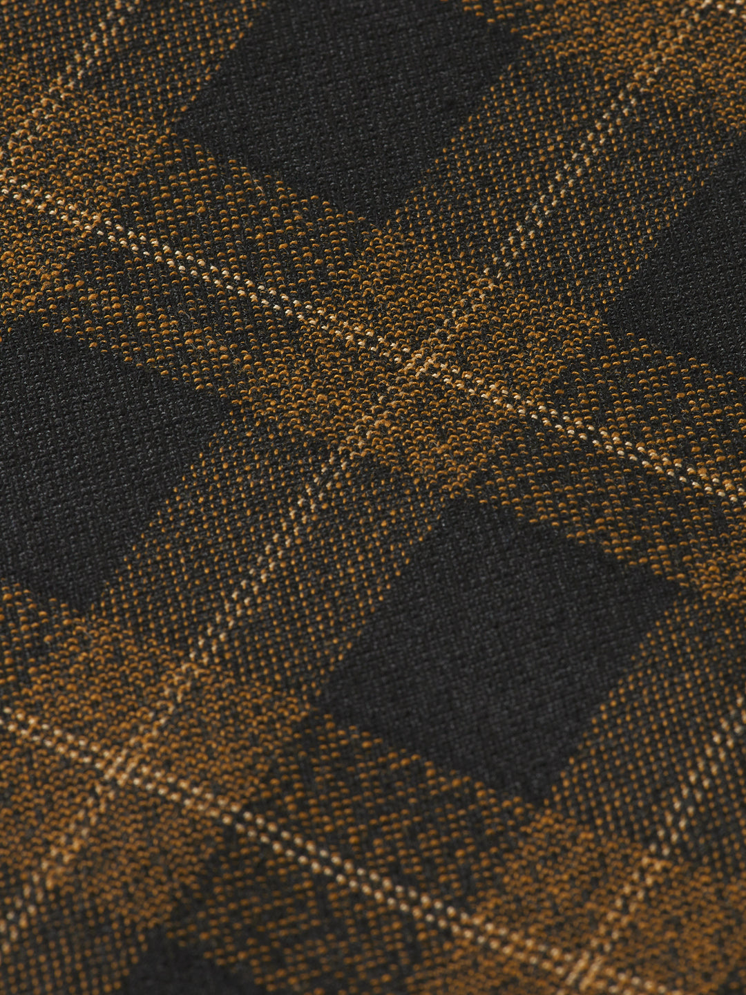 Single Breast Yarn Dyed Blazer in Golden Brown Check | Buster McGee