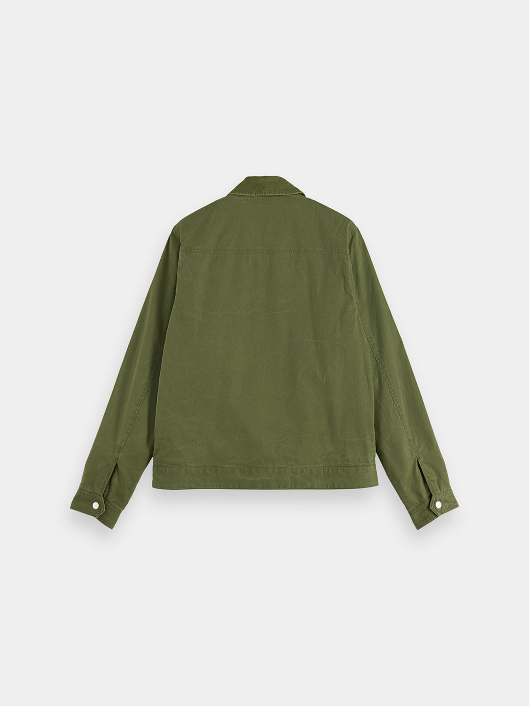 Scotch & Soda Pigment Dyed Worker Jacket in Army | Buster McGee