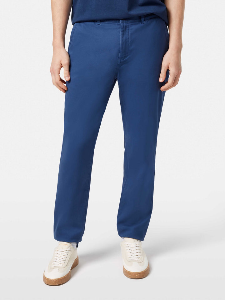 Scotch & Soda Stuart Slim Fit Chinos in Atlantic Blue
