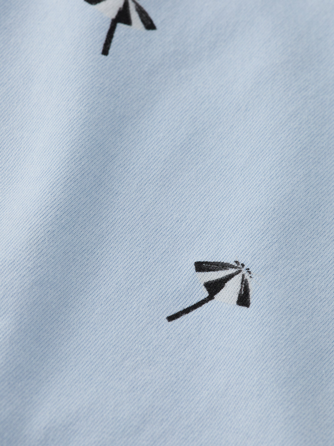 Scotch & Soda AOP Printed Tee in Shirting Blue