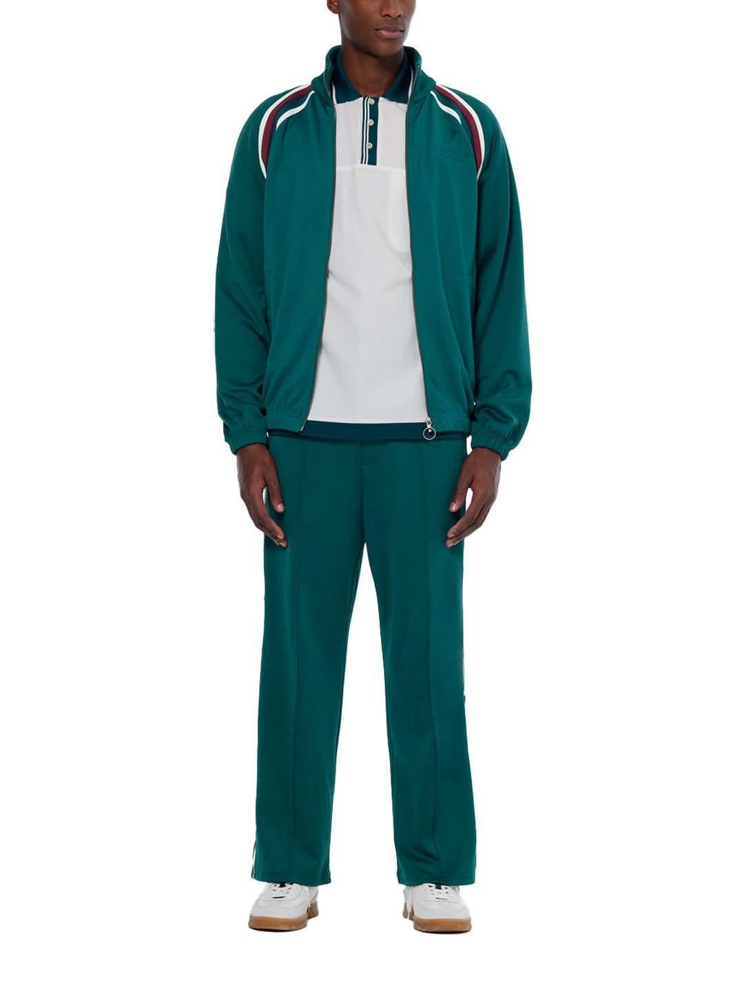 Scotch & Soda Tracksuit Jacket in Pitch Green | Buster McGee
