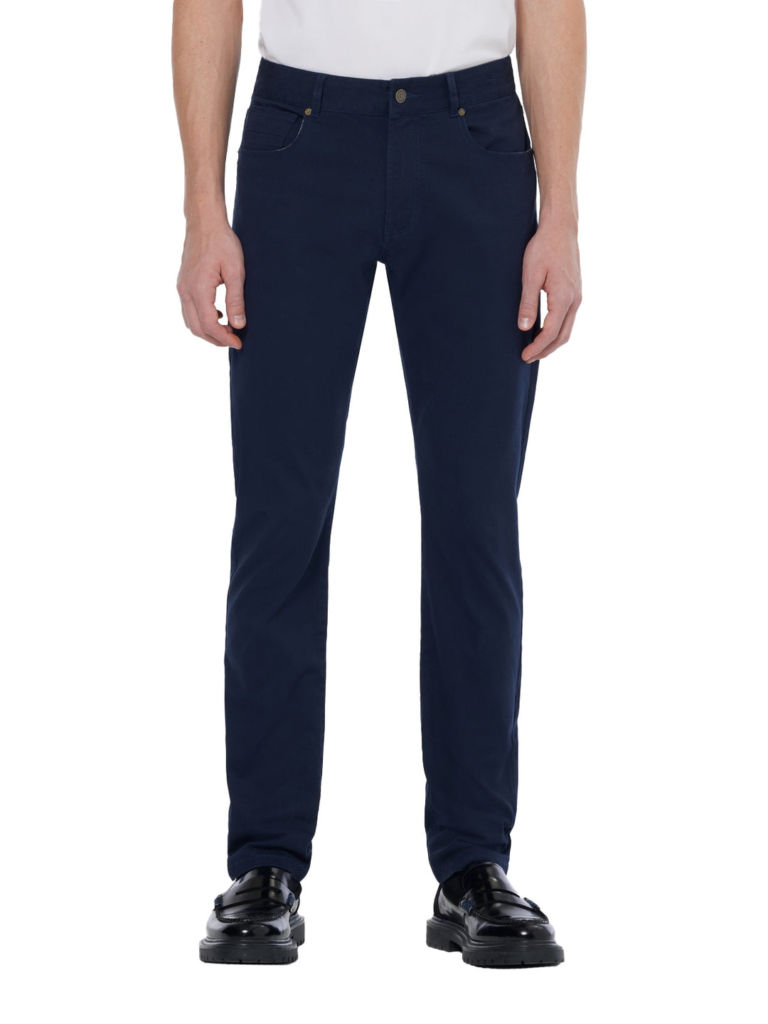 Scotch & Soda Ralston Slim Fit Chinos in Night | Buster McGee