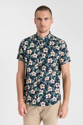 Le Temps des Cerises Brisel Short Sleeve Shirt in Galaxy | Buster McGee