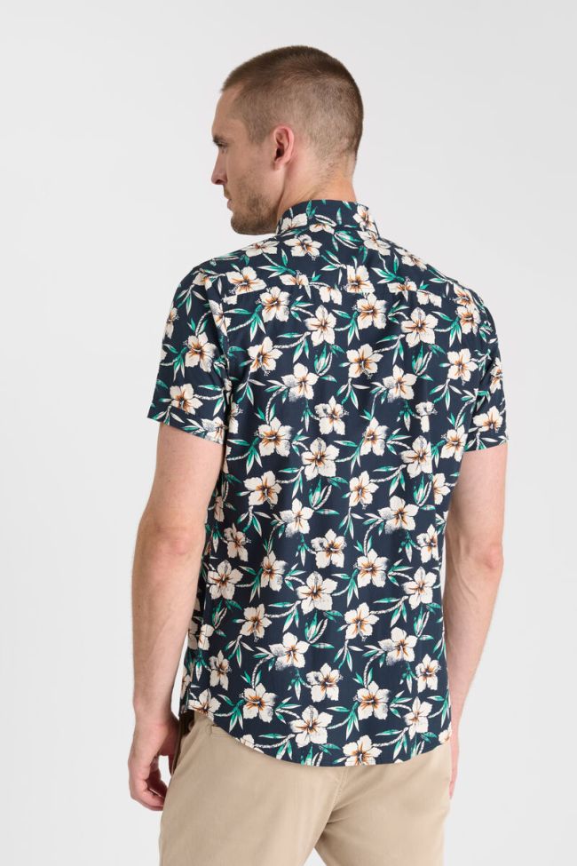Le Temps des Cerises Brisel Short Sleeve Shirt in Galaxy | Buster McGee