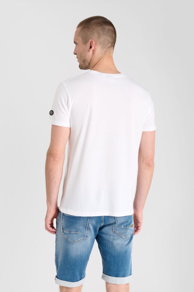 Le Temps des Cerises Soline Printed Tee in White | Buster McGee