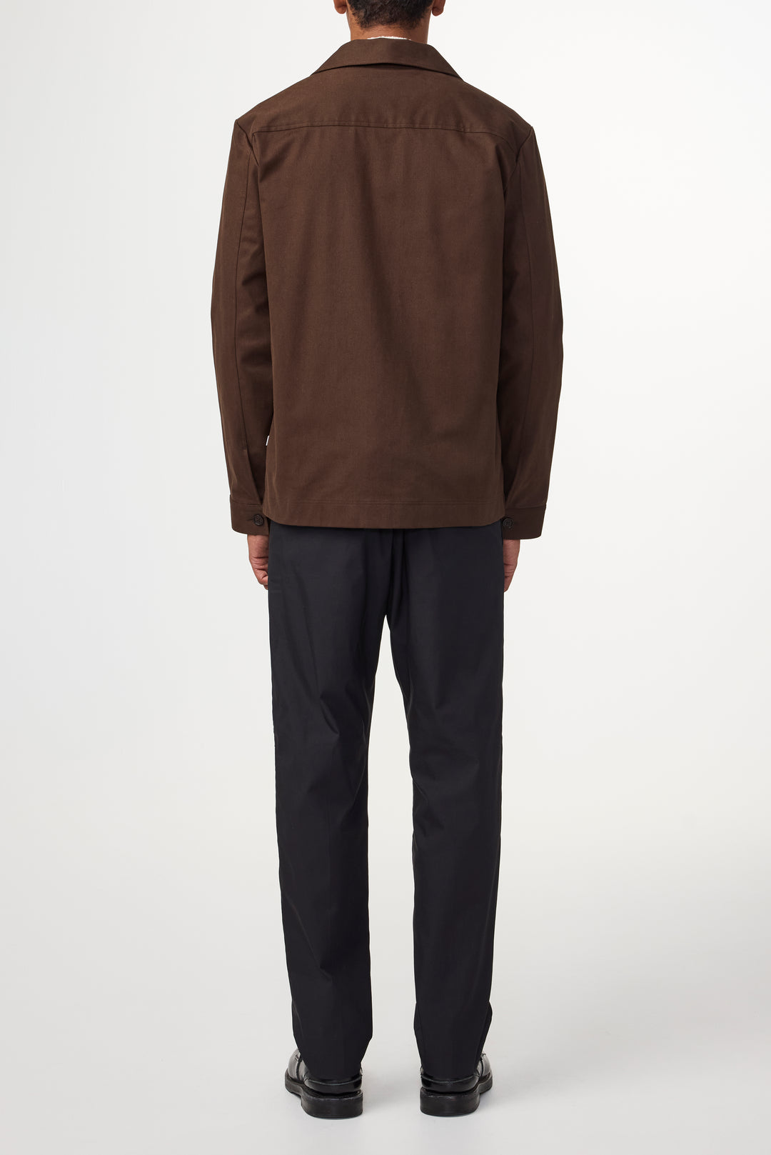 NN07 Olav 1920 Hybrid Jacket in Demitasse | Buster McGee