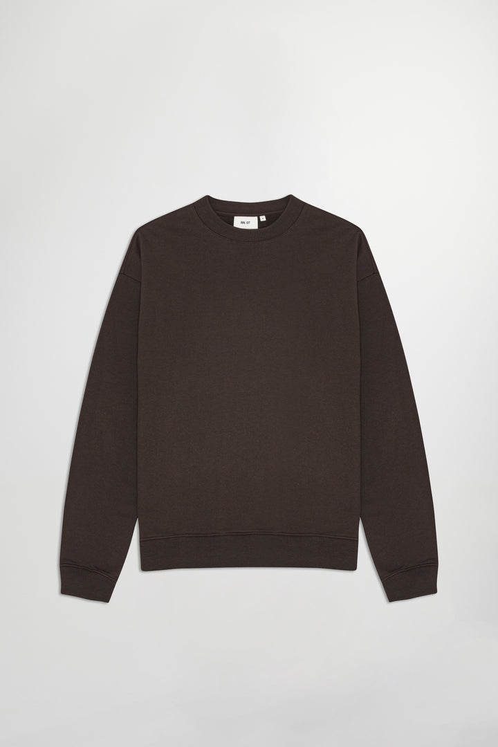 NN07 David 3014 Crewneck Sweatshirt in Dusky Port | Buster McGee