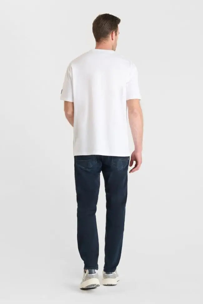 Doakes Printed Tee in White