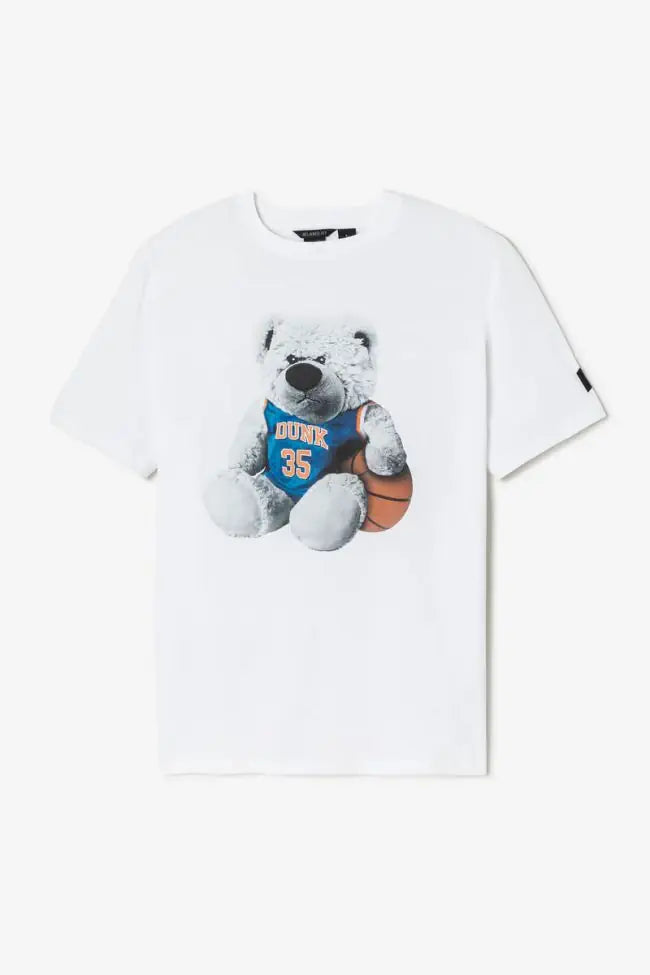 Doakes Printed Tee in White