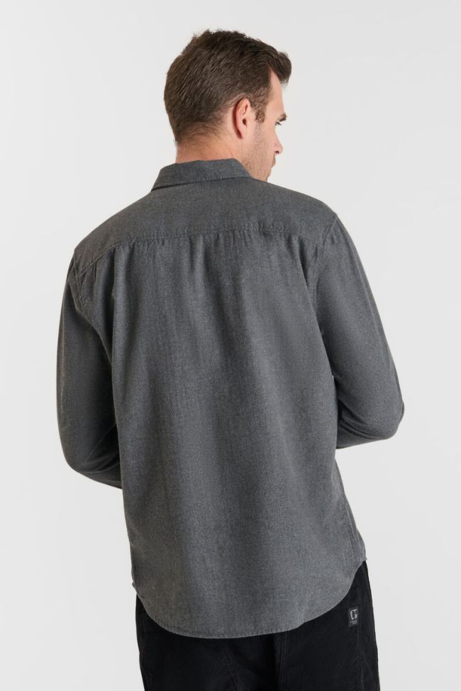 Gastel Longsleeve Shirt in Metal