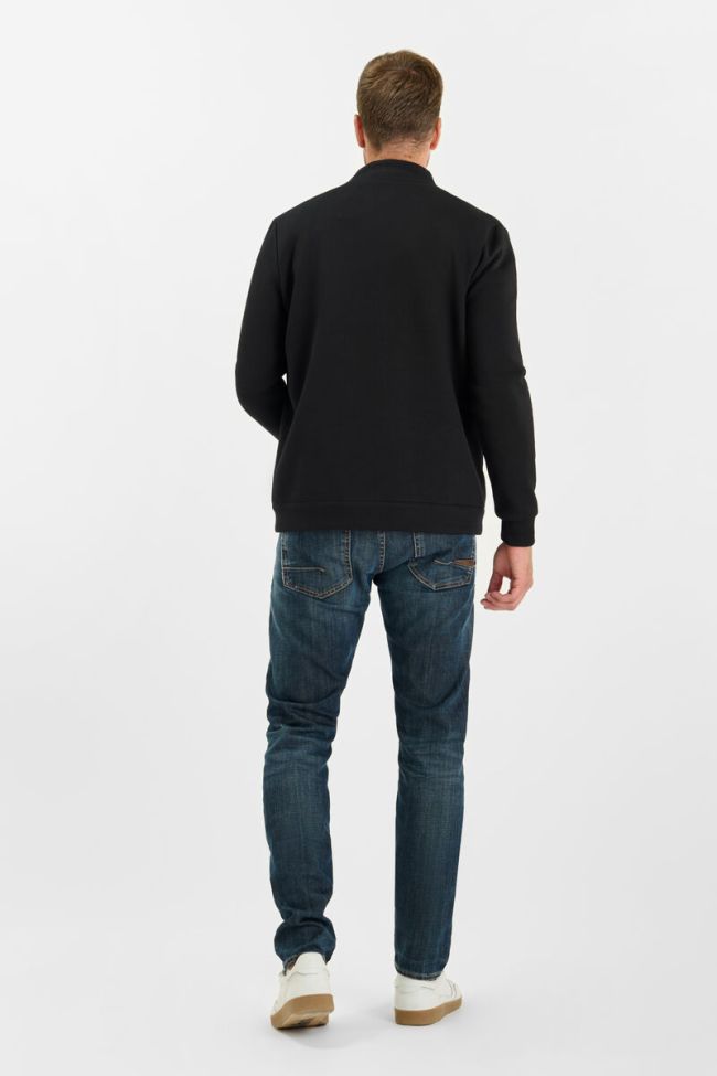 Miron Dual Fabric Jacket in Black
