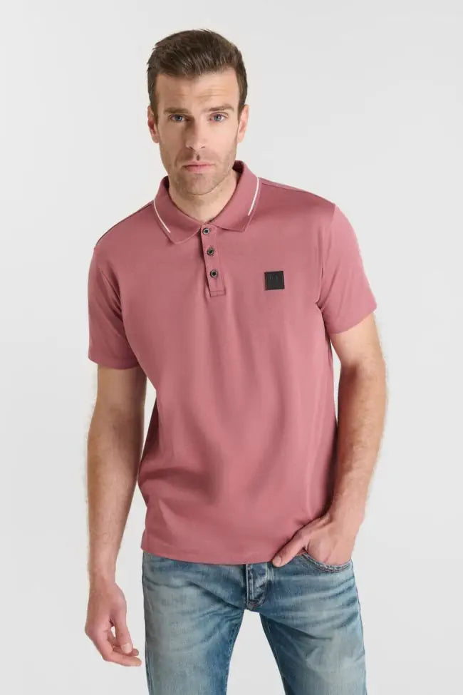 Le Temps des Cerises Aron Men's Polo Shirt in Sienne | Buster McGee
