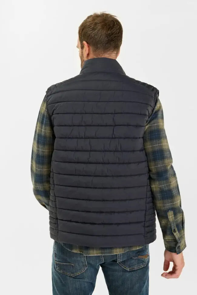 Le Temps des Cerises Ocroz Sleeveless Down Jacket in Black
