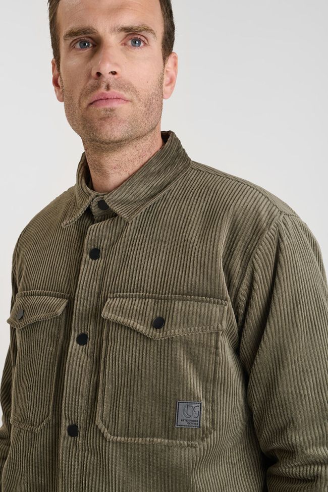 Le Temps des Cerises Zetax Overshirt Jacket in Dusty | Buster McGee