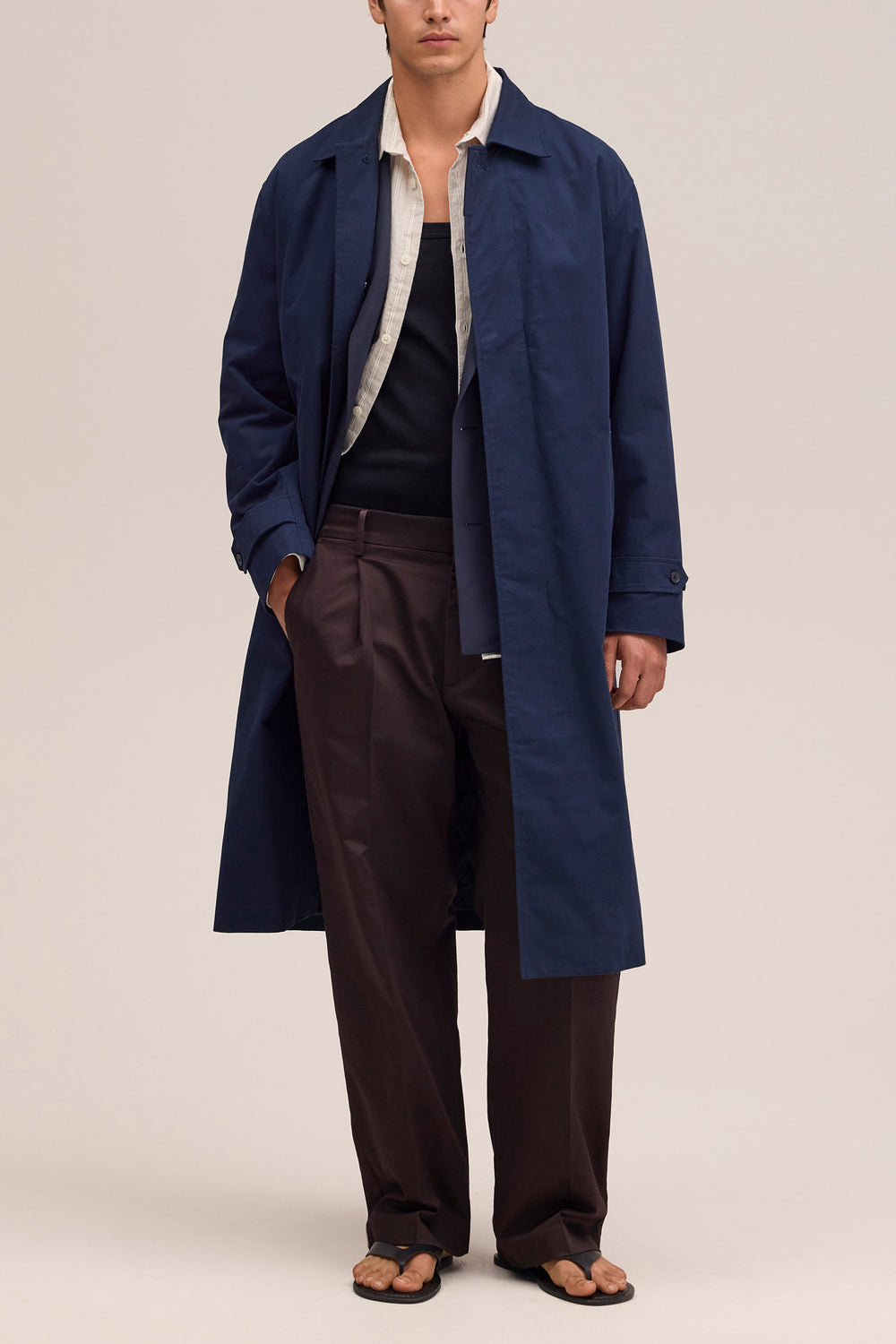 NN07 Gibson Coat 8446 in Navy Blue | Buster McGee