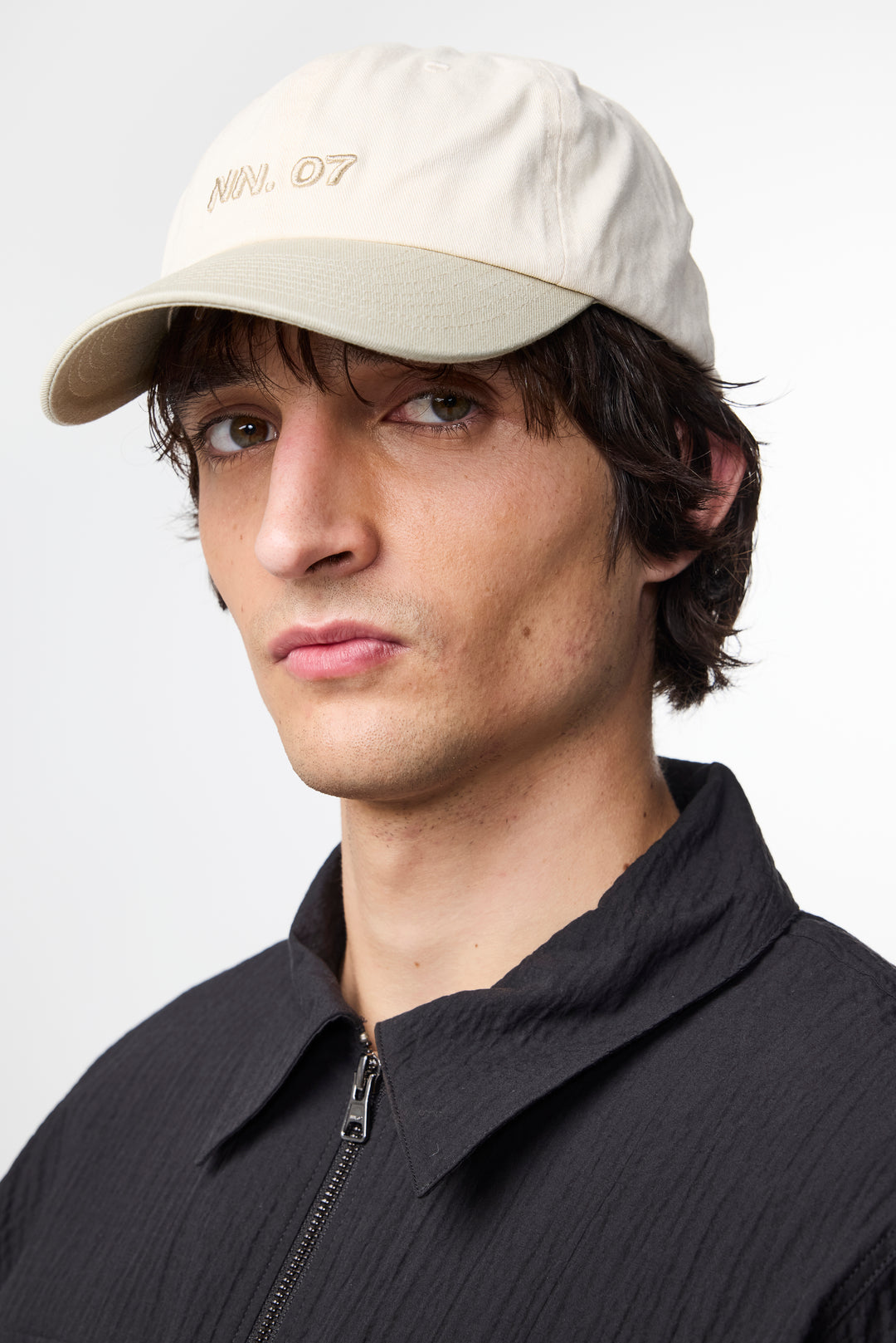 NN07 Logo Cap 9041 in Sage Green | Buster McGee