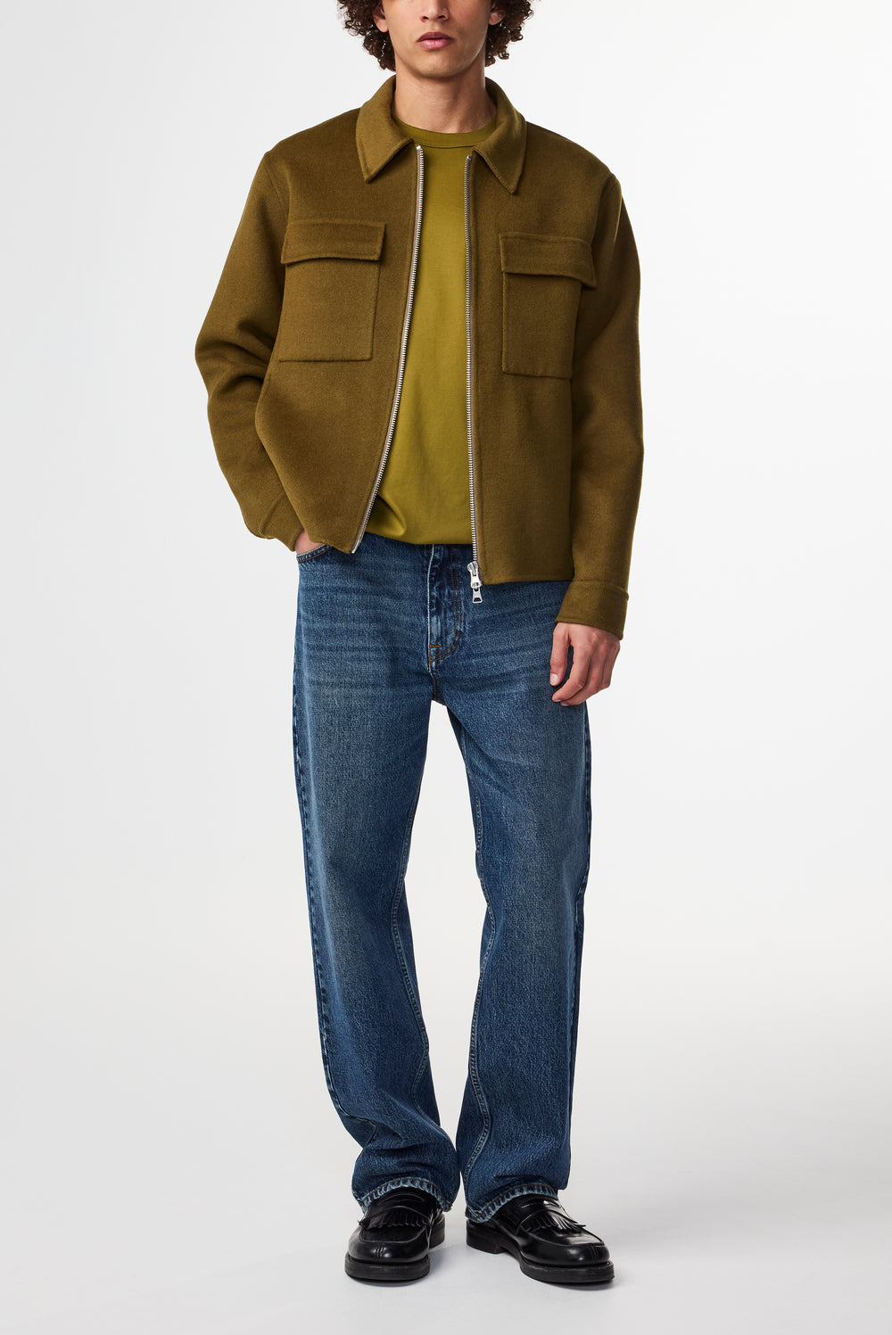 NN07 Alban 8447 Wool-Blend Jacket in Firene | Buster McGee Daylesford