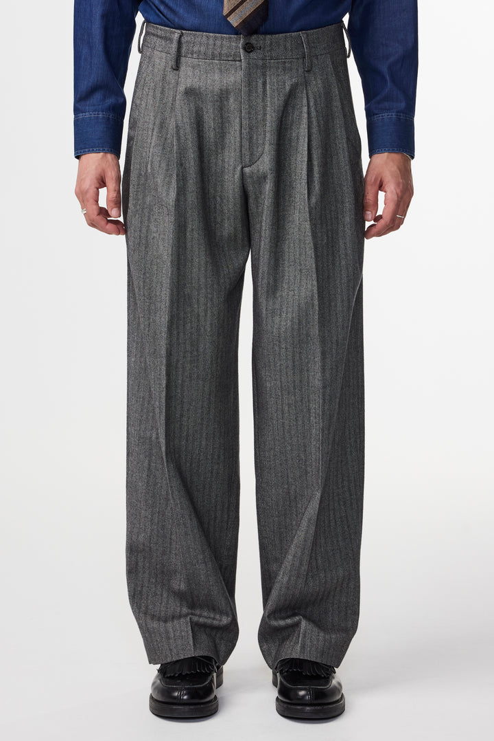 NN07 Justin 10001 Dress Pant in Black Melange | Buster McGee