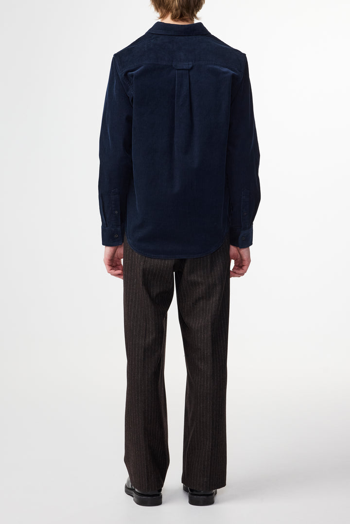 NN07 Colby 50002 Longsleeve Shirt in Navy Blue | Buster McGee