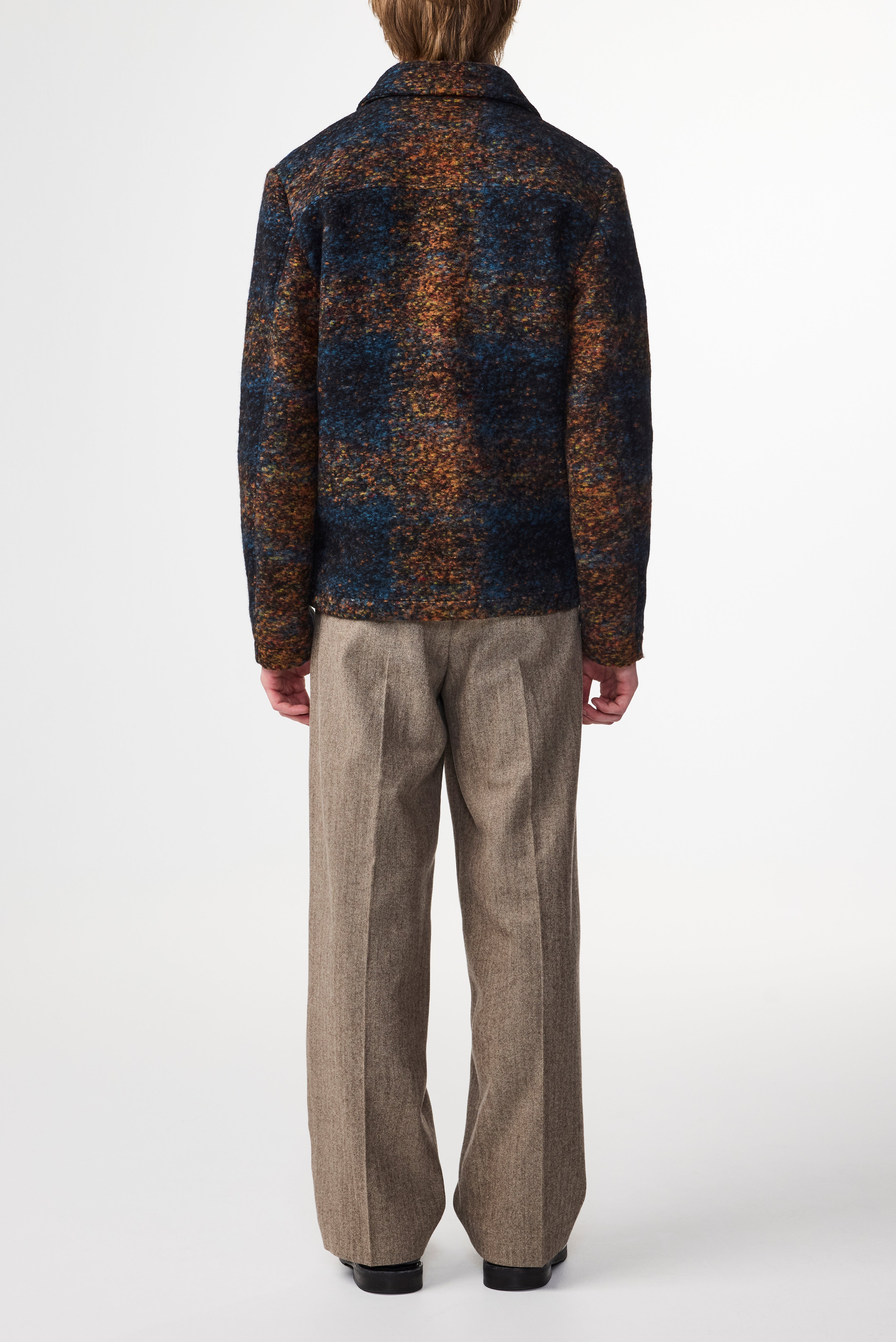 NN07 Gael 8267 Jacket in Blue Multi | Buster McGee Daylesford