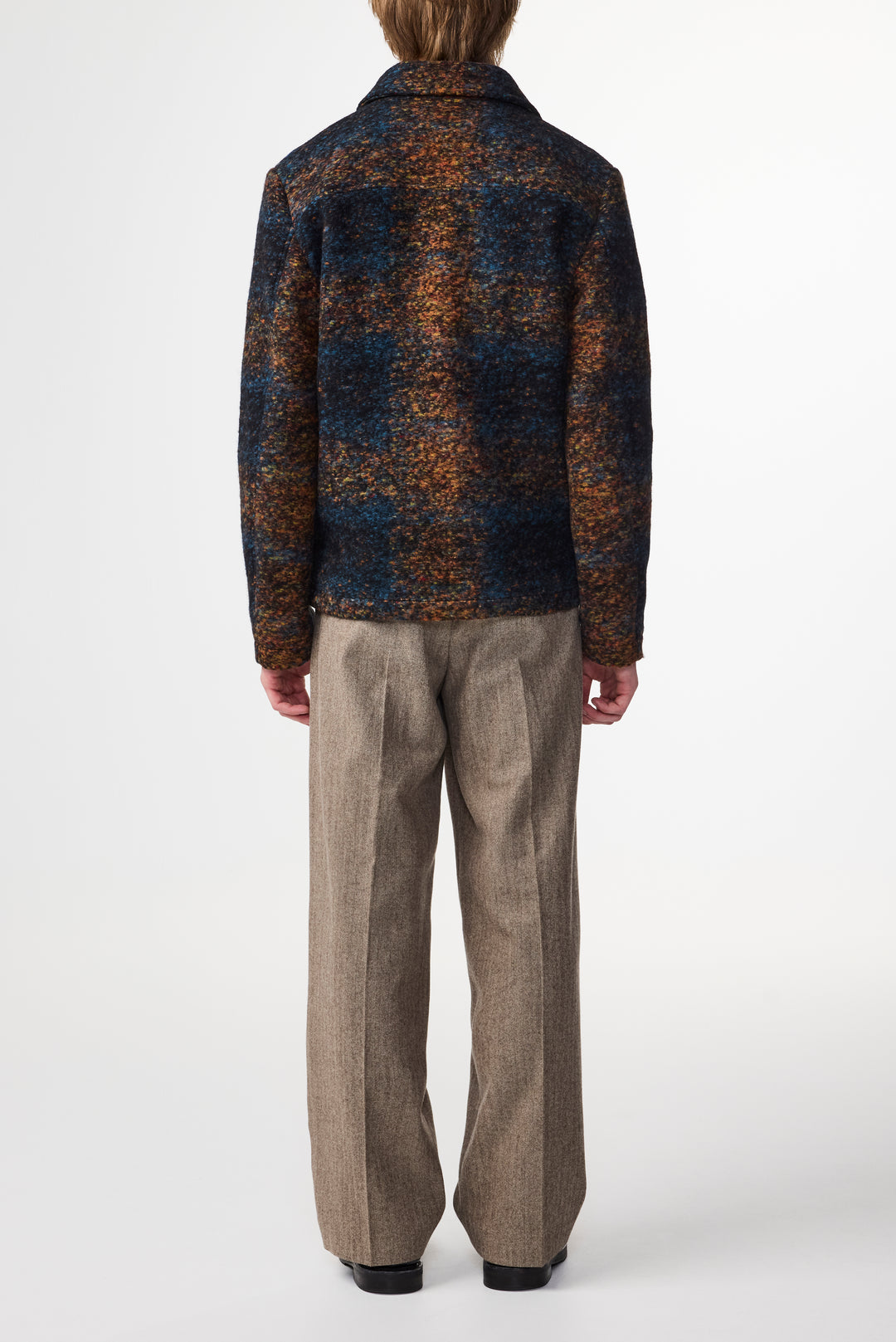 NN.07 Gael 8267 Jacket in Blue Multi | Buster McGee Daylesford