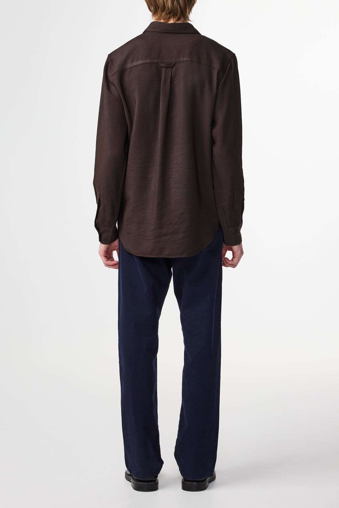 NN07 Colby 5027 Longsleeve Shirt in Dark Army | Buster McGee