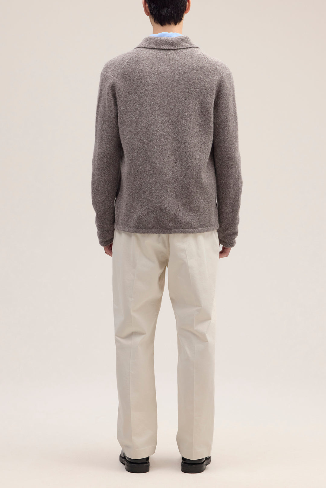NN07 Jonas 6683 Polo Cardigan in Mable Husk | Buster McGee Daylesford