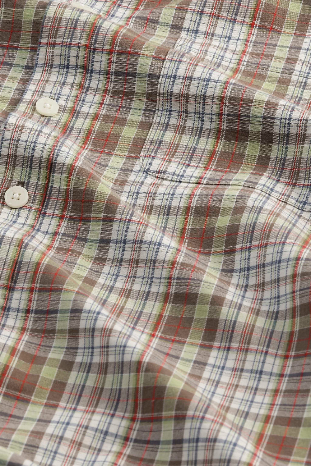 NN07 Deon 50026 Organic Cotton Shirt in Multi Check | Buster McGee