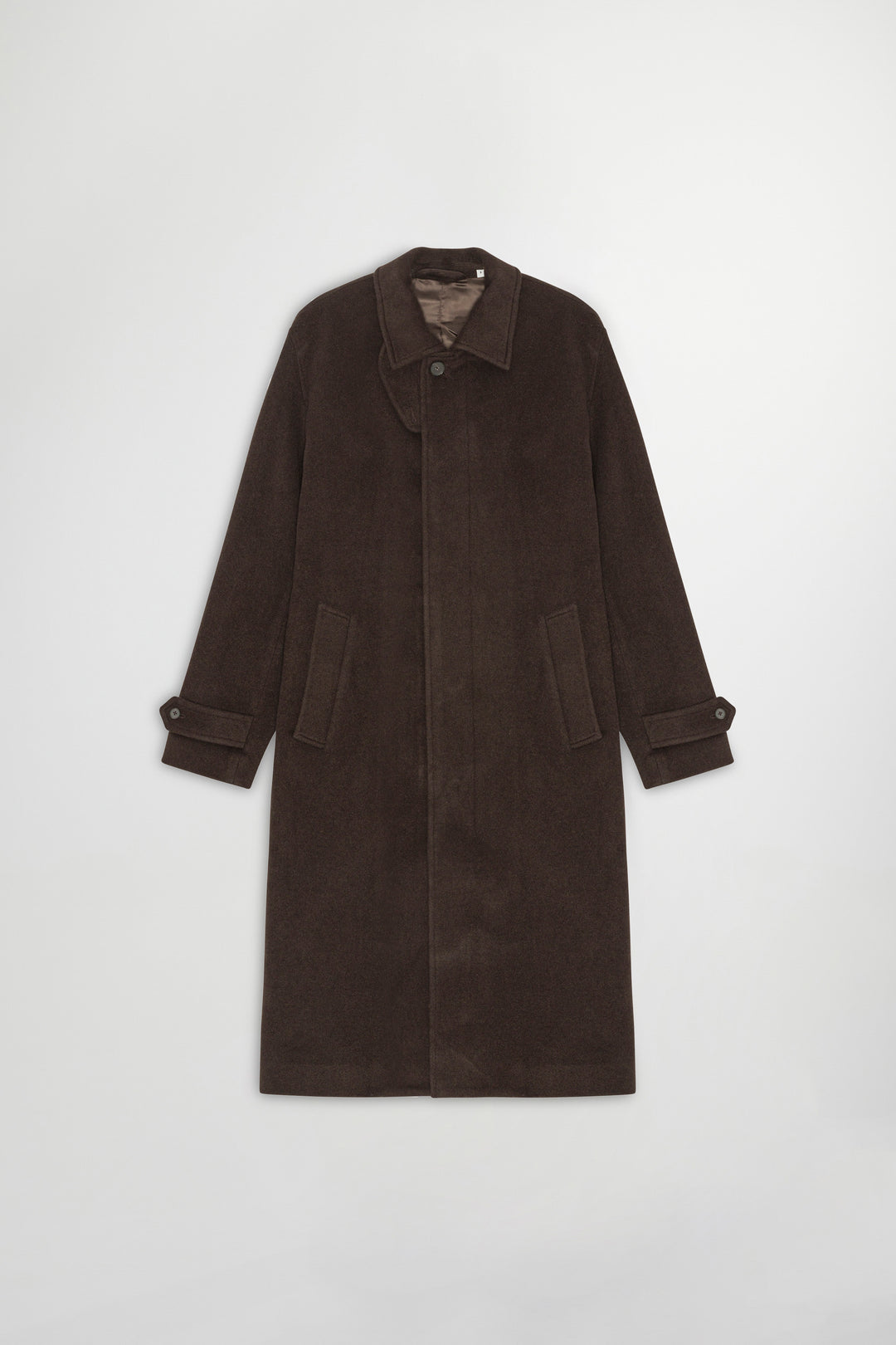 NN07 Gibson 8448  Wool Coat in Demitasse | Buster McGee Daylesford
