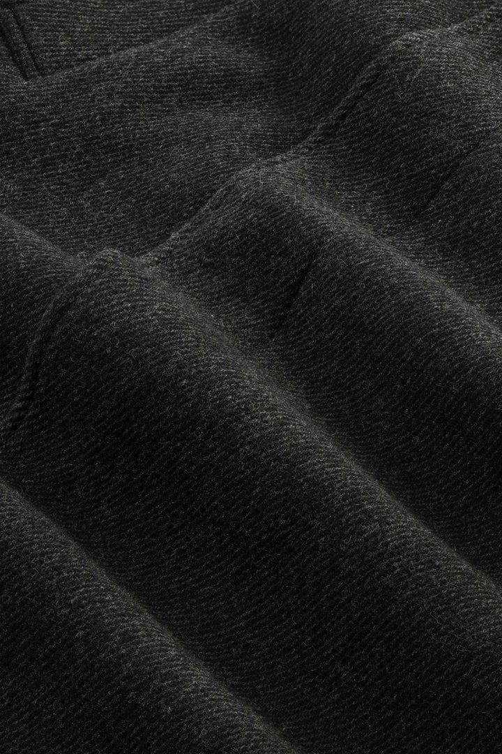 NN07 Gibson 8449 Brushed Wool Coat in Antracite Melange