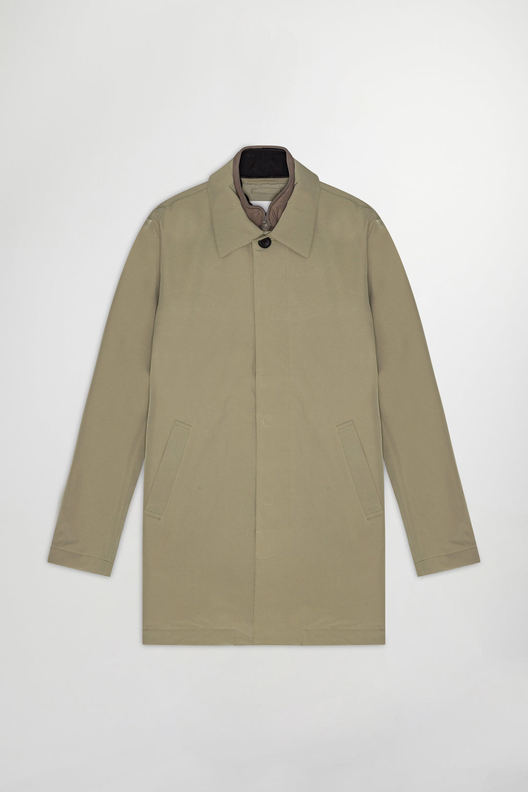 NN07 Blake 8240 Trench Coat in Greige | Buster McGee