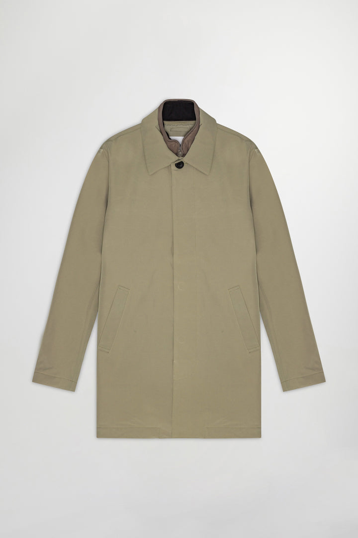 NN07 Blake 8240 Trench Coat in Greige | Buster McGee