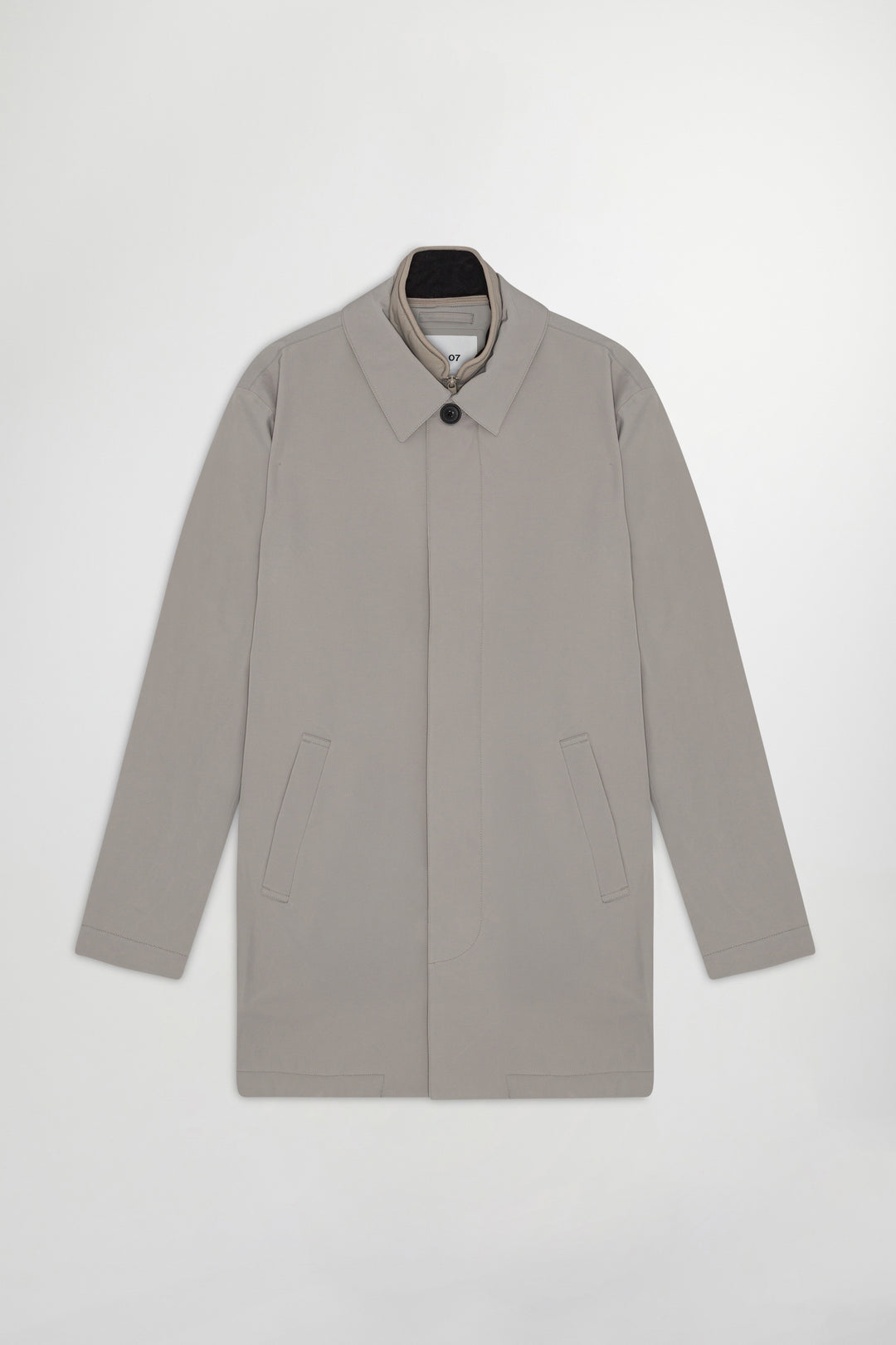 NN07 Blake 8240 Trench Coat in Fog | Buster McGee Daylesford