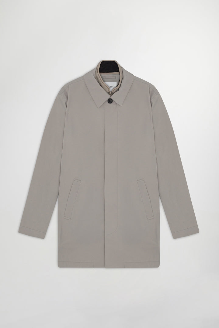 NN07 Blake 8240 Trench Coat in Fog | Buster McGee Daylesford