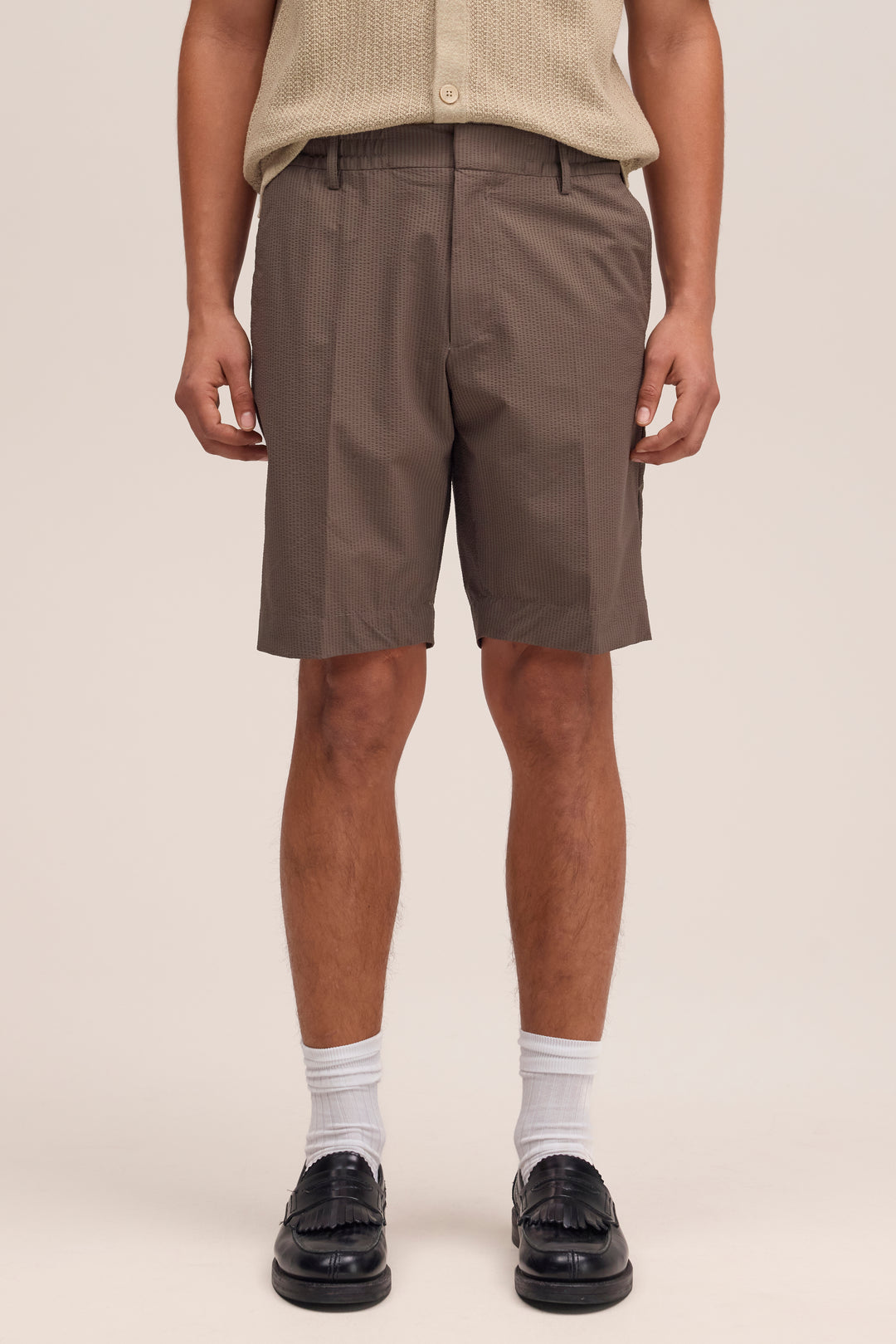 NN07 Billie 10038 Shorts in Mable Husk
